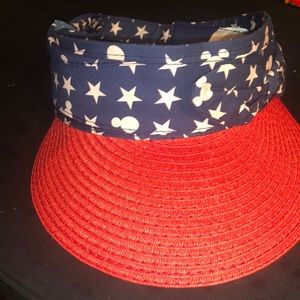 Disney Red, White and Blue Visor